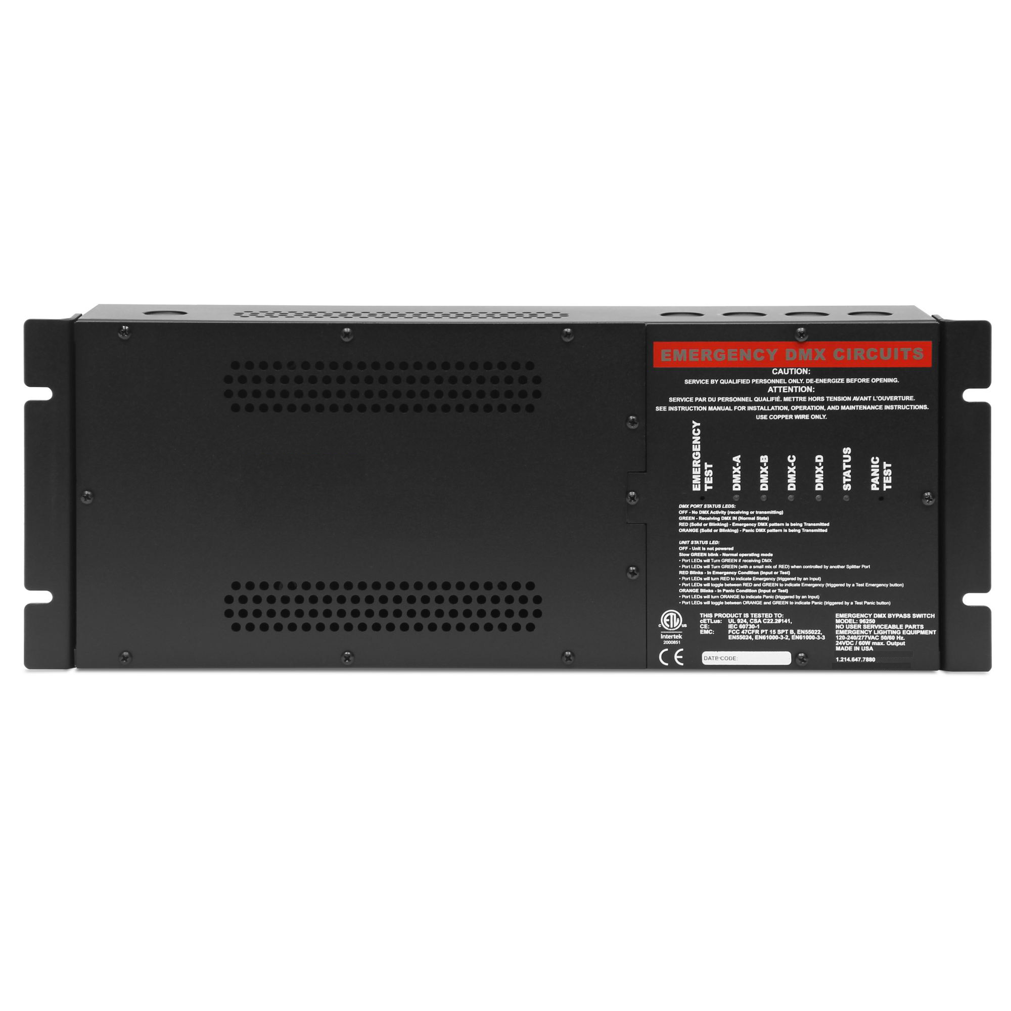 EMERGENCY DMX BYPASS SWITCH | Vari-Lite
